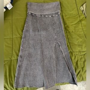 Mid length free people skirt